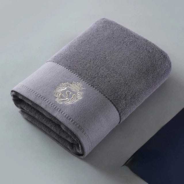 Grey Bathroom Towel.