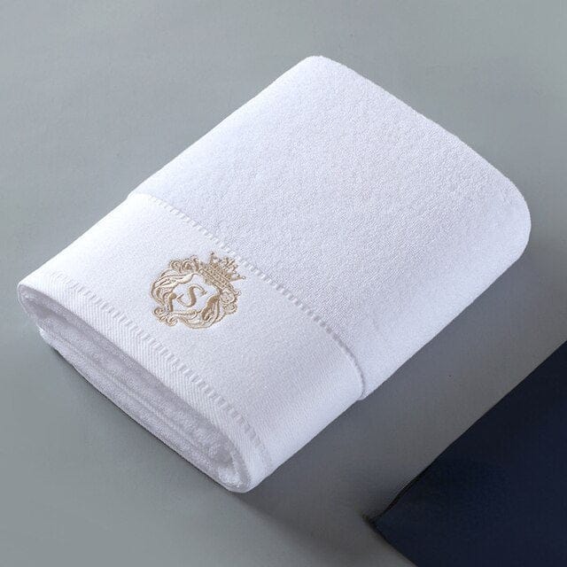 White Bathroom Towel.