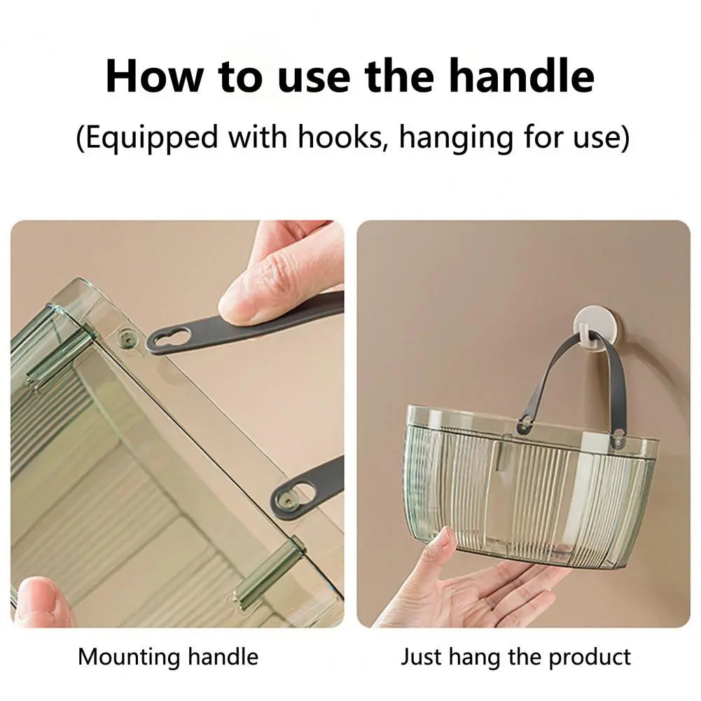 Wall Hanging Multifunctional Household Storage Organizer Basket, Pantry Hanging Storage Basket Wall Hanging Multifunctional Household Storage Organizer Basket, Pantry Hanging Storage Basket