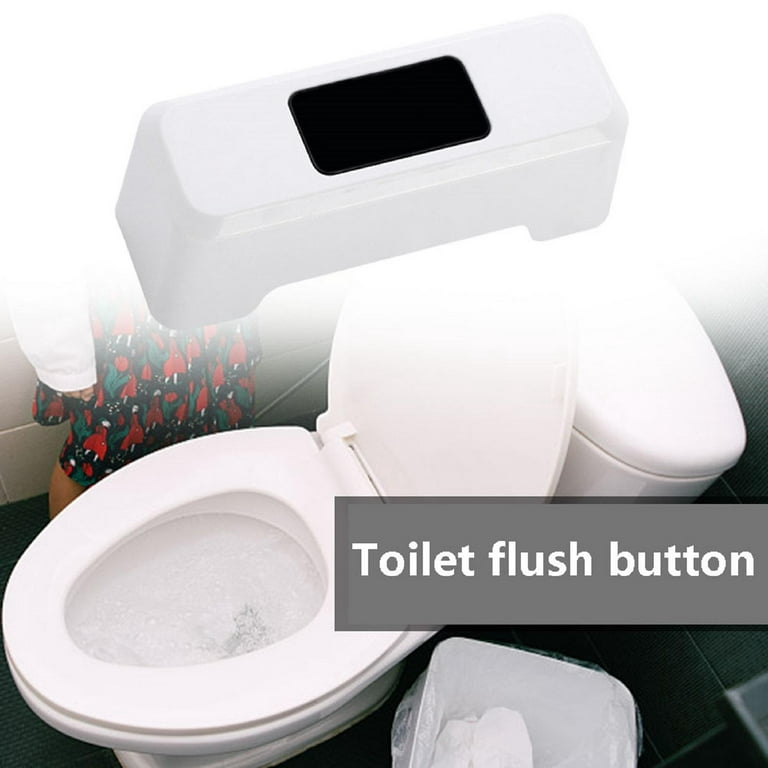 Automatic Sensing Toilet Flush Button, Touchless Smart Toilet Sensor Bathroom Accessories Automatic Sensing Toilet Flush Button, Touchless Smart Toilet Sensor Bathroom Accessories