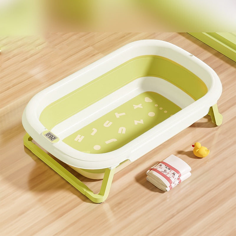 Newborn Bathtub Green Color.