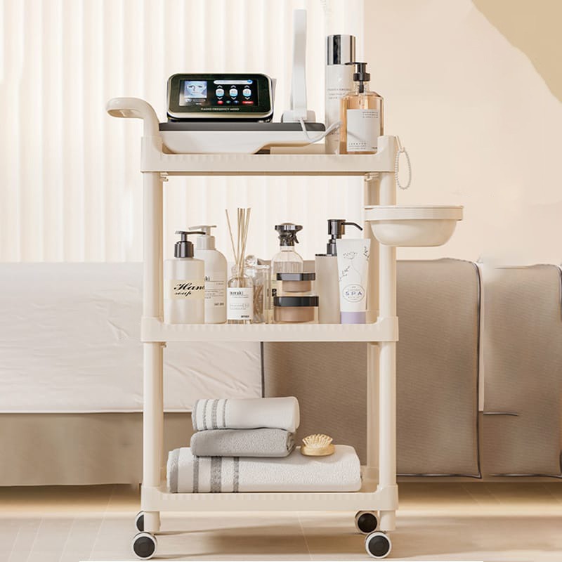 Beauty Salon Trolley With Beauty Care Essentials.