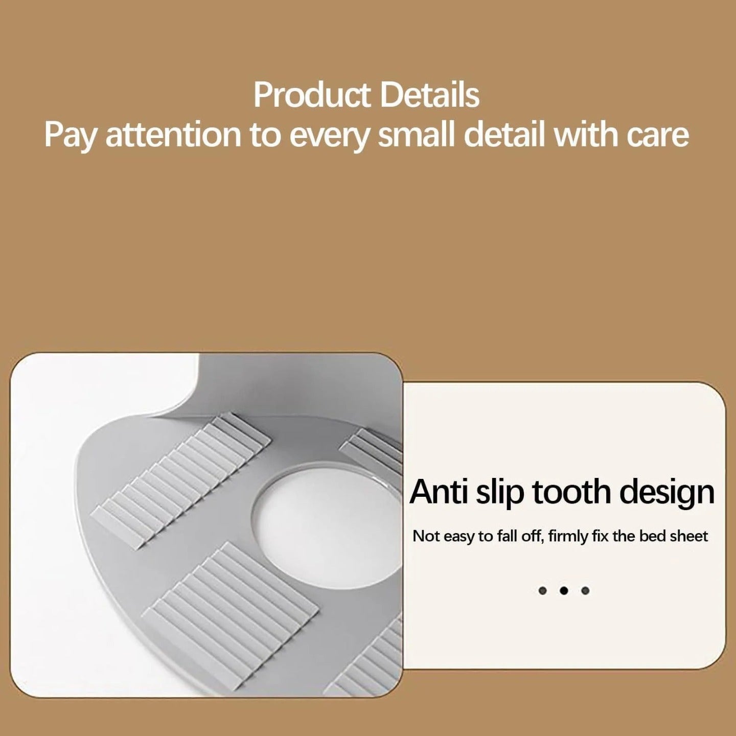 Design Details Of Bedsheet Fixer.