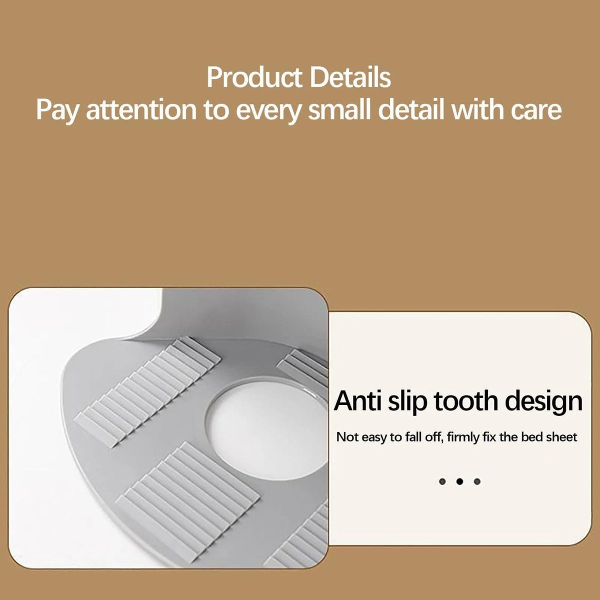 Design Details Of Bedsheet Fixer.