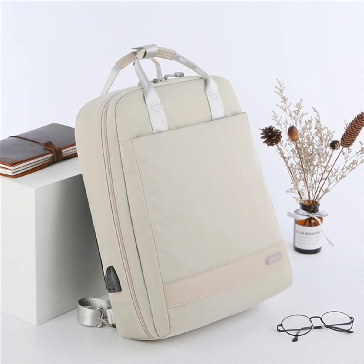 Stylish  Laptop Backpack with USB Charging.