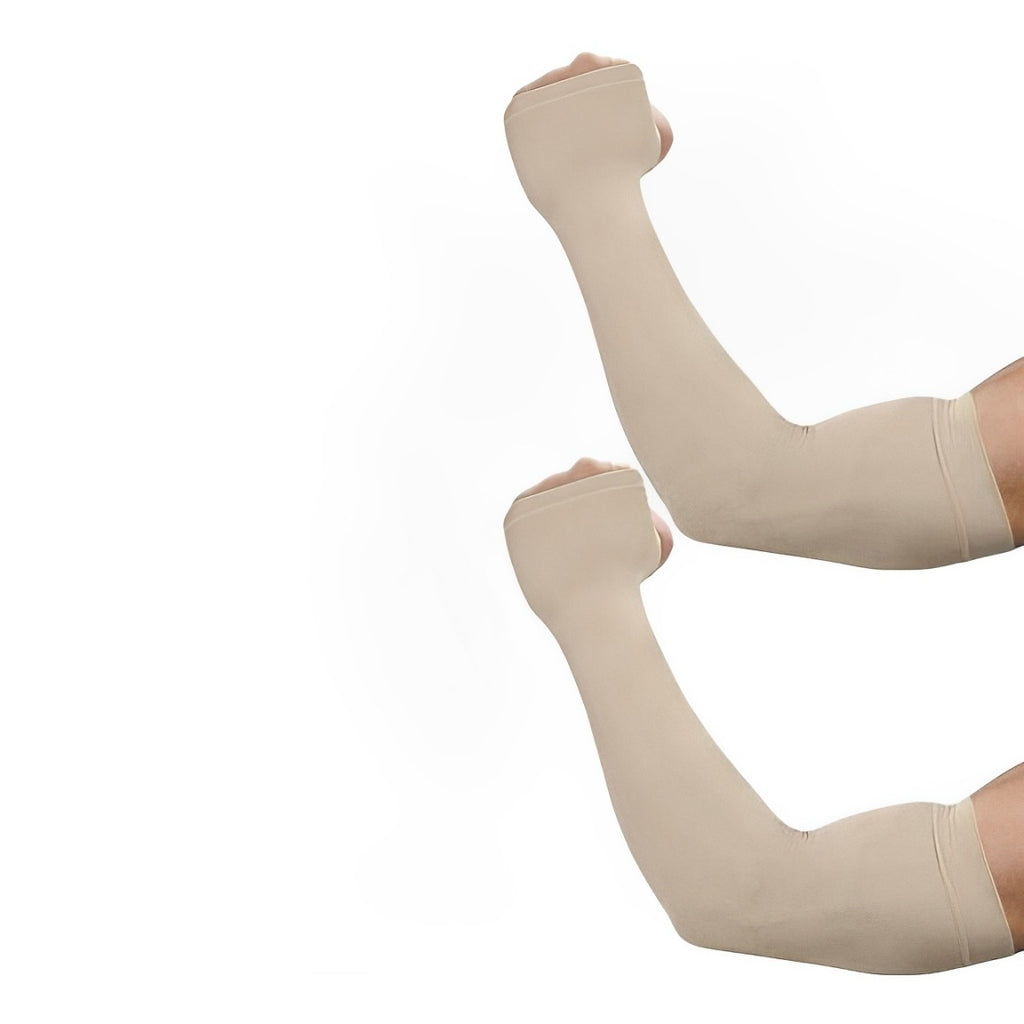 Unisex Arm Skin Protector, 1 Pair Long UV Protection Arm Sleeves Unisex Arm Skin Protector, 1 Pair Long UV Protection Arm Sleeves