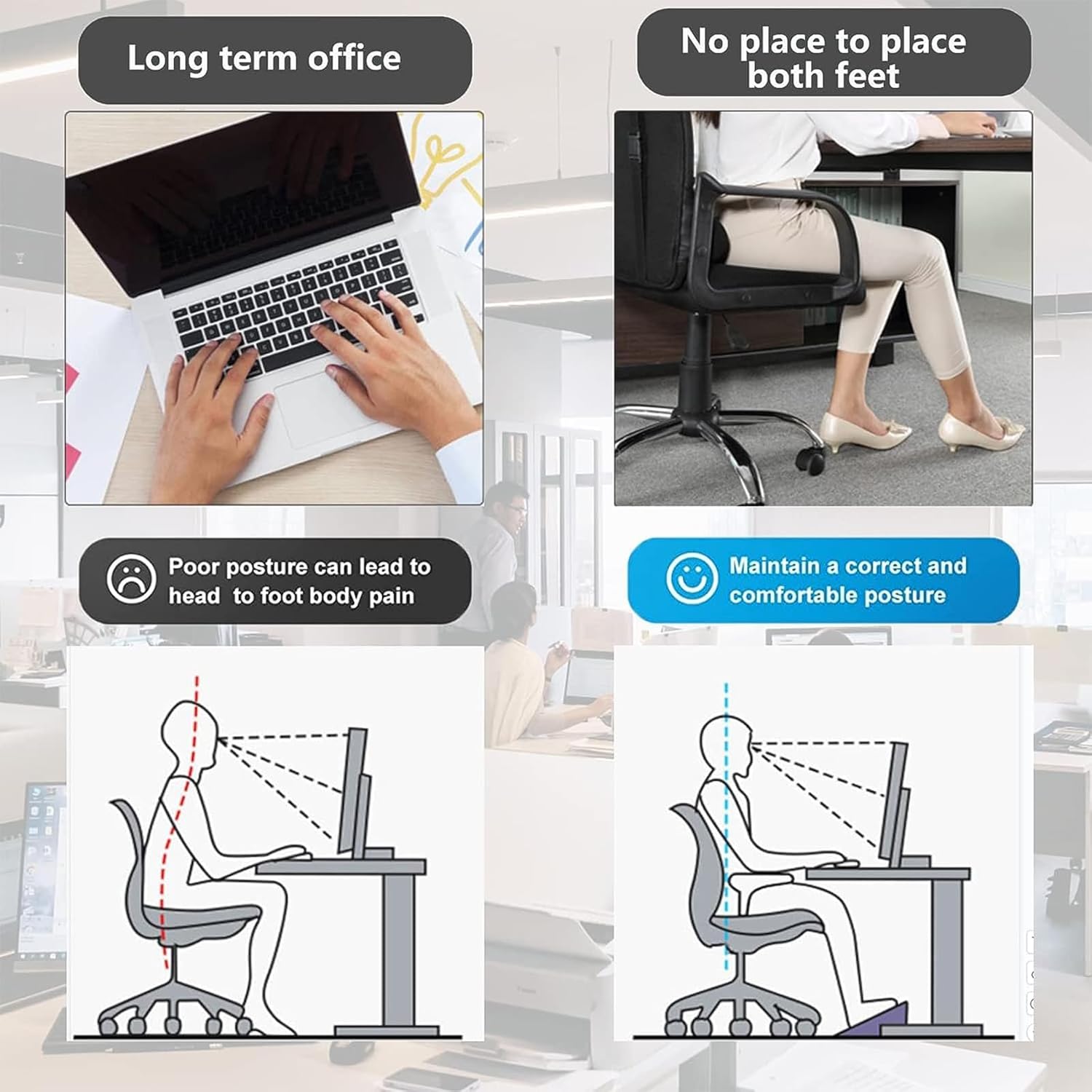 Benefits Of Using Adjustable Footrest Massager Stool.