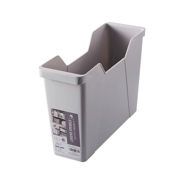 Large Capacity Cabinet Organizing Storage Box in gray color