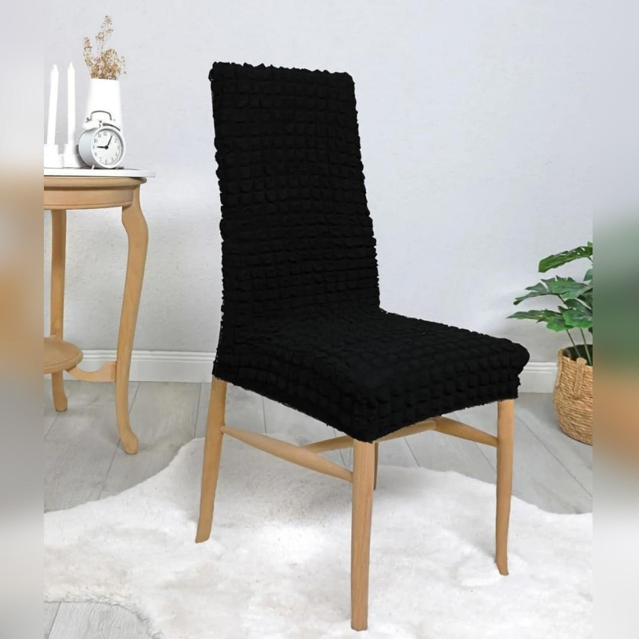 Bubble Stuff Stretchable Chair Cover Removable Dining Room Chair Slip