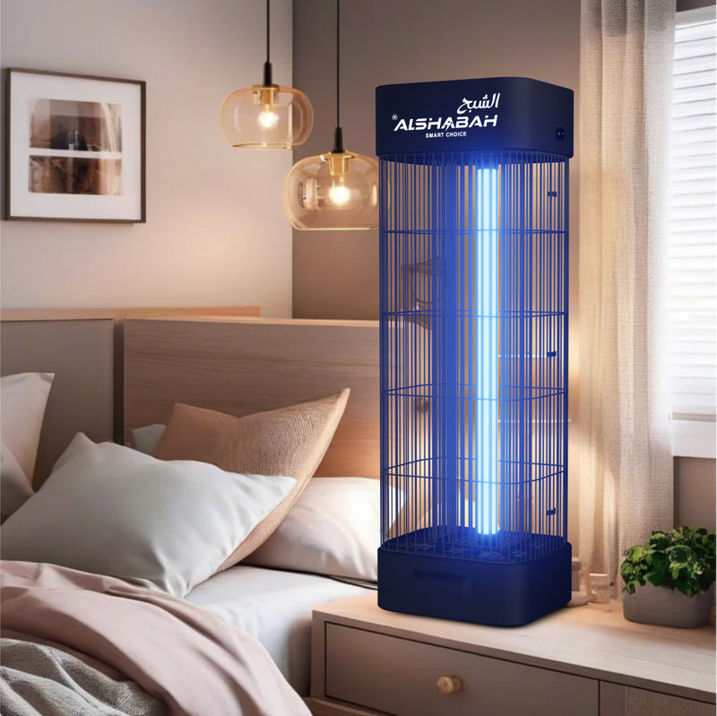 A Flying Insects Killer is Placed at Bedroom.