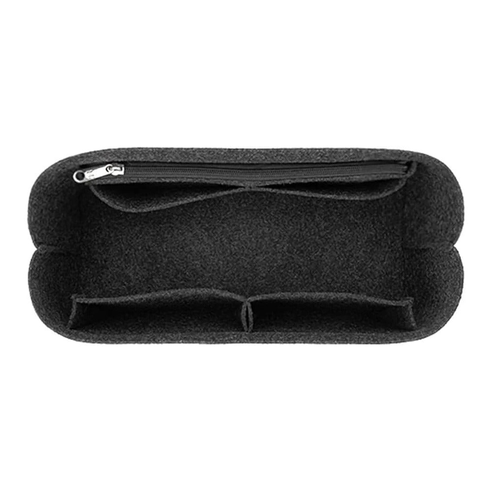 Black Makeup Cosmetic Storage Organizer Bag.