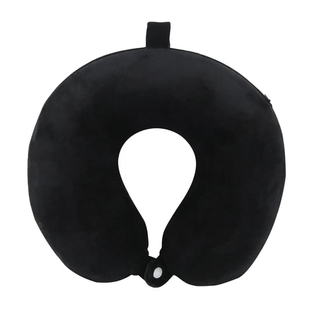 Black Travel Neck Pillow.