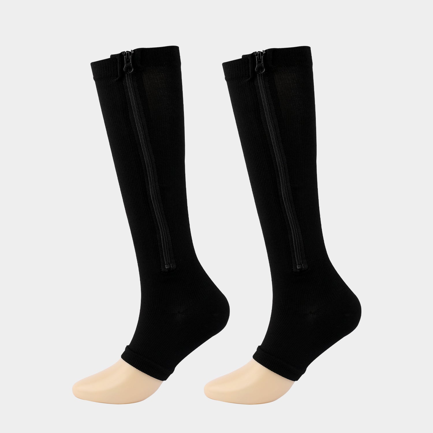 Black Unisex Compression Sports Socks