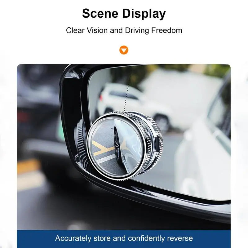 Convex Blindspot Mirror for Car Live on Mirror