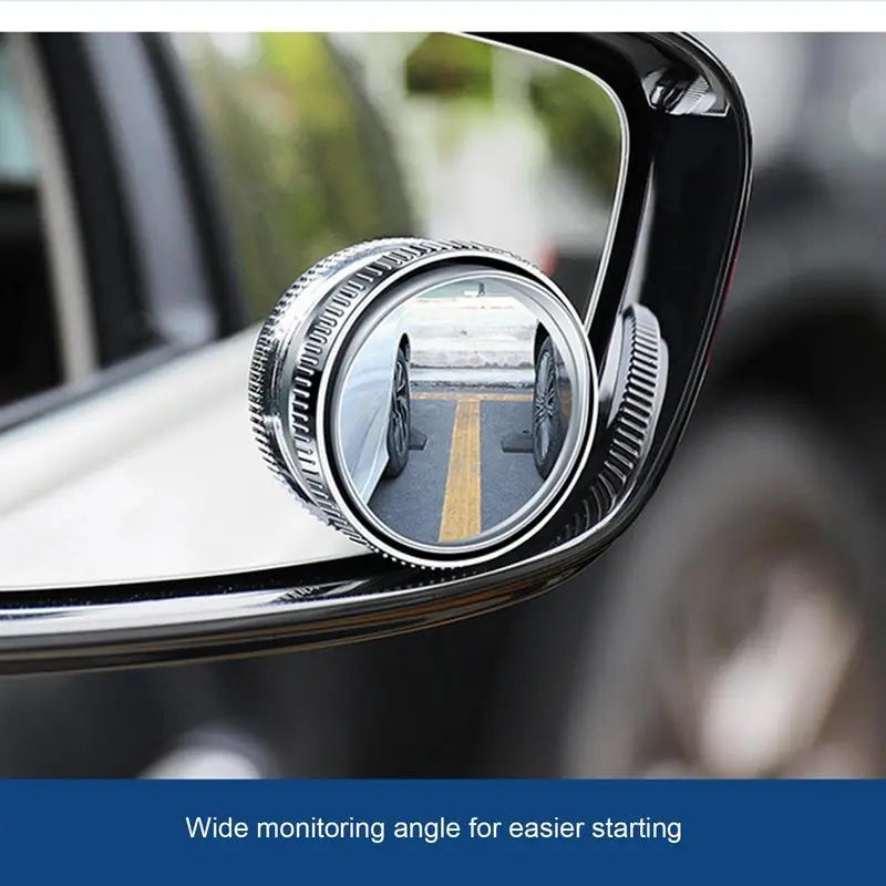 2 Pcs Blind Spot Mirrors, Extended Wide Angle Convex Mirror for Car, Automobiles