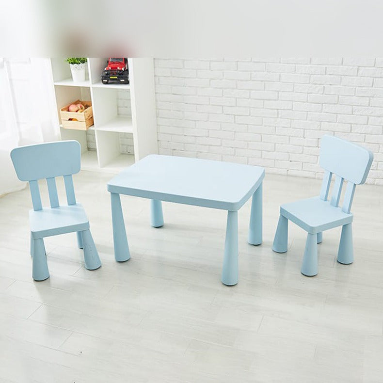 Blue Multi-Purpose Kids Table and Chair Set.