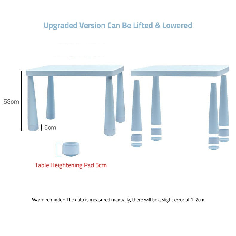 Lifting Feature Of Multi-Purpose Kids Table and Chair Set.