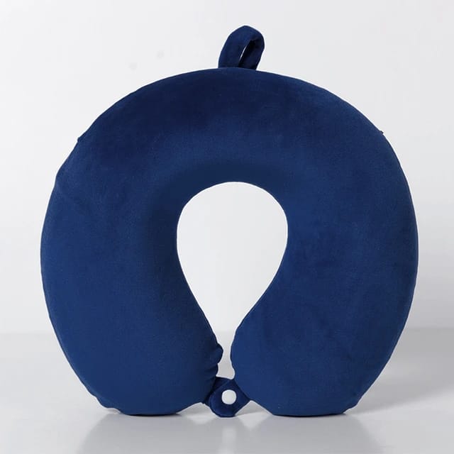 Blue Travel Neck Pillow.