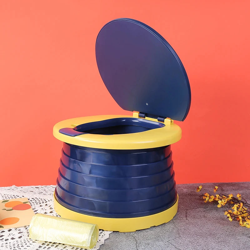 Blue Color Travel Potty.