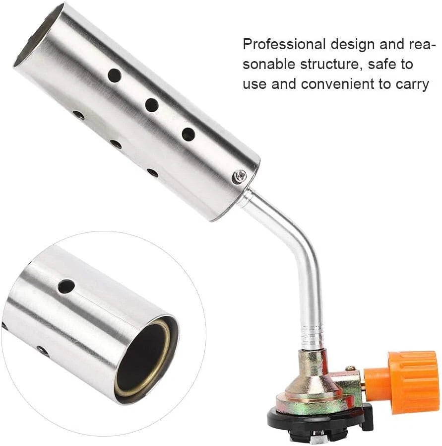 Butane Gas Flame Gun Torch Head.