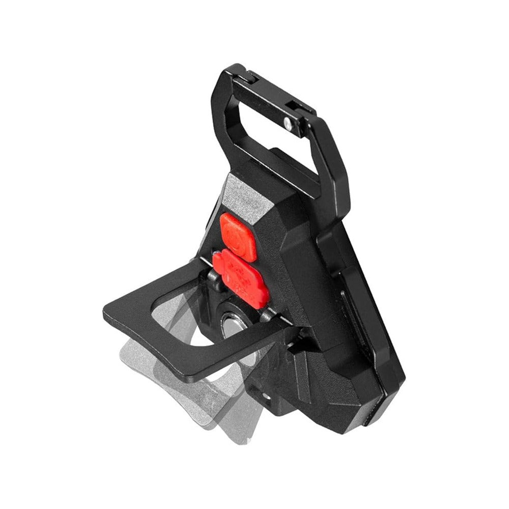 A COB rechargeable keychain pocket lighT.