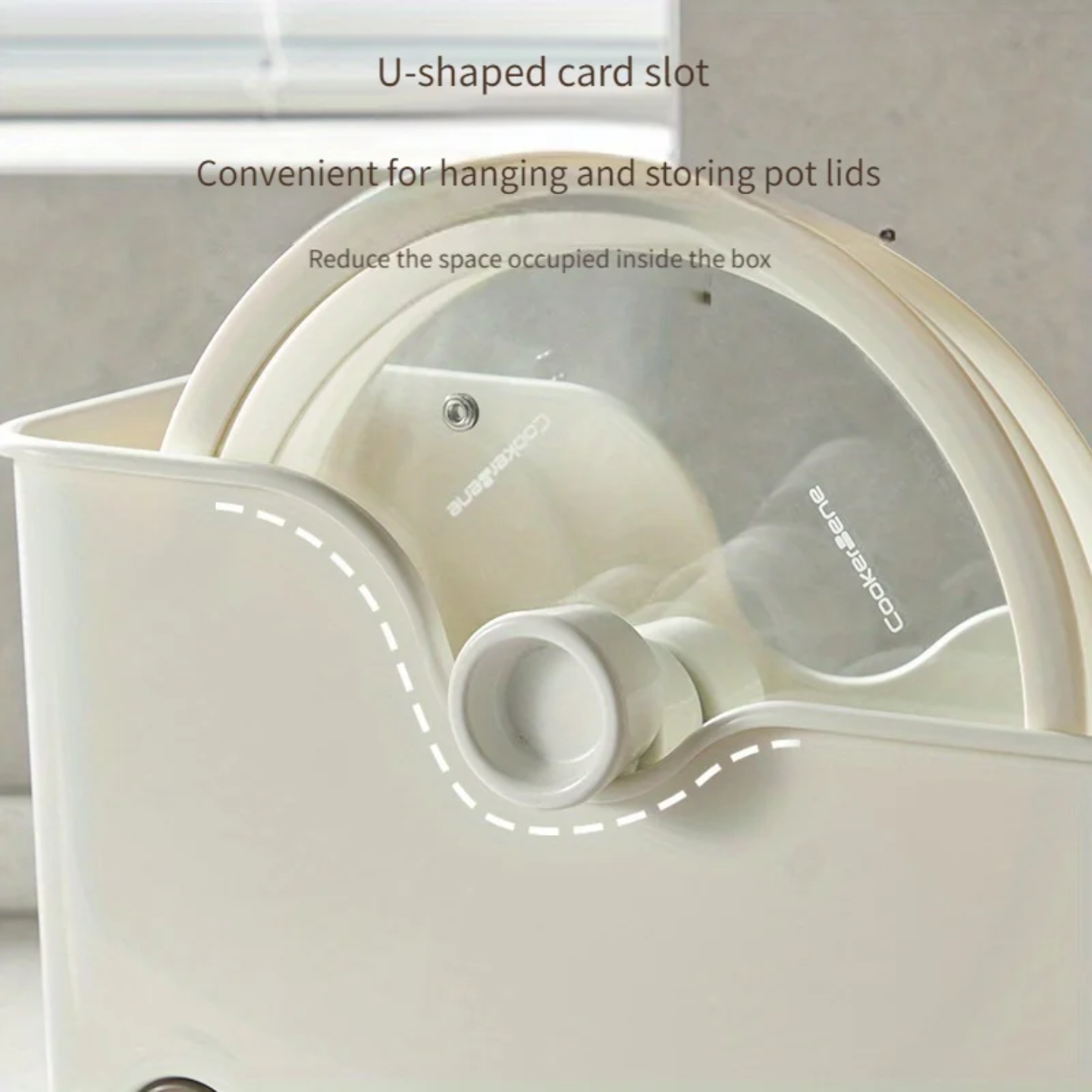 Parts etails Of Cabinet Storage Organizer Box.