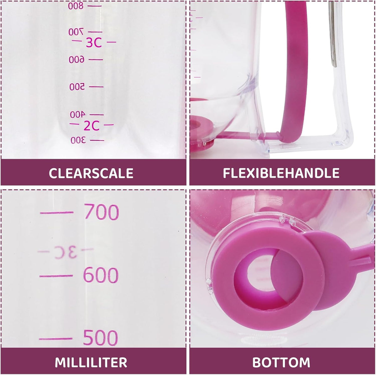Parts Details Of Cake & Pancake Batter Dispenser.