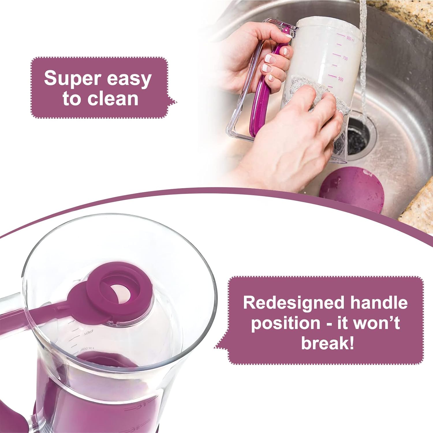 A Person is Cleaning Cake & Pancake Batter Dispenser.