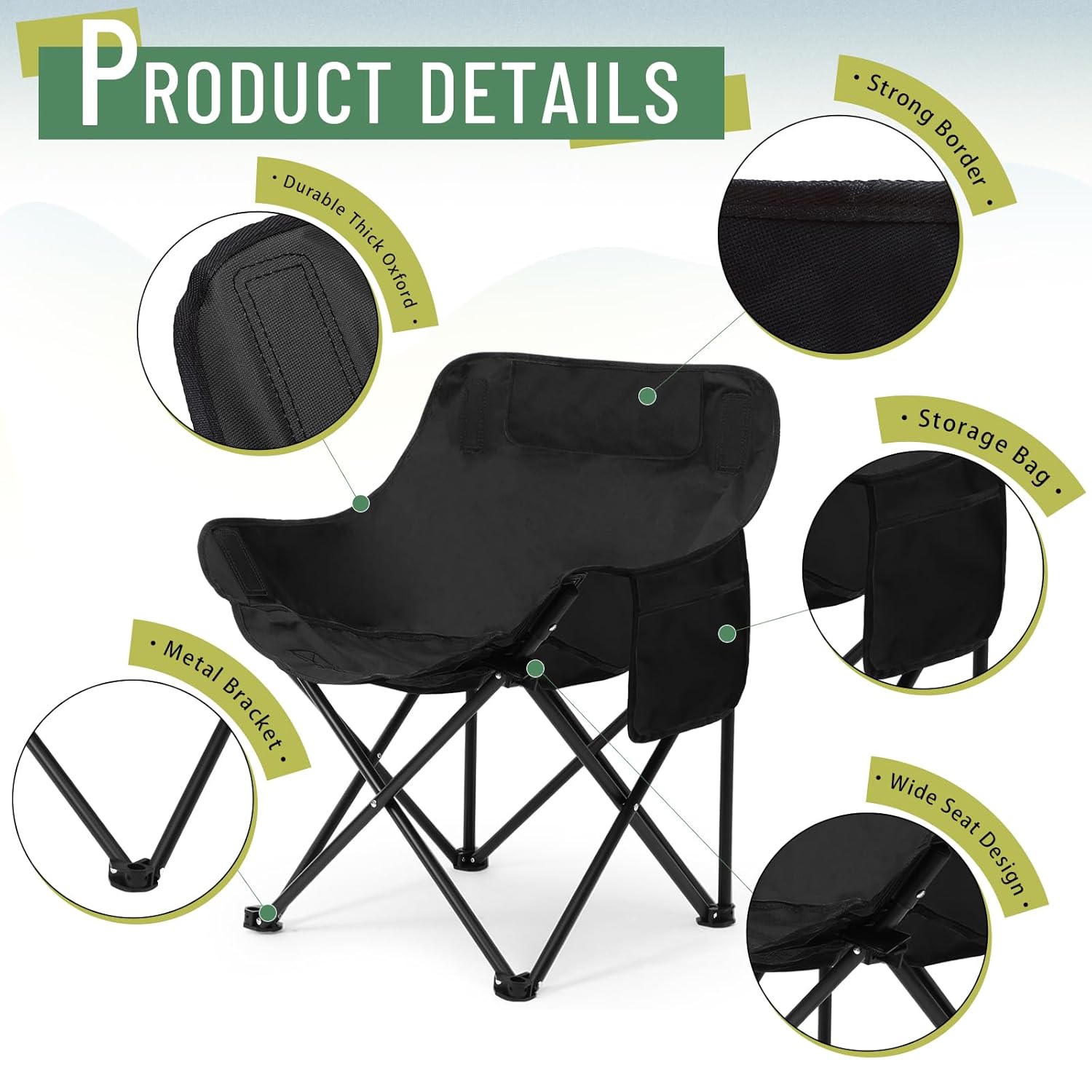 Product Details Of Camping Chair.