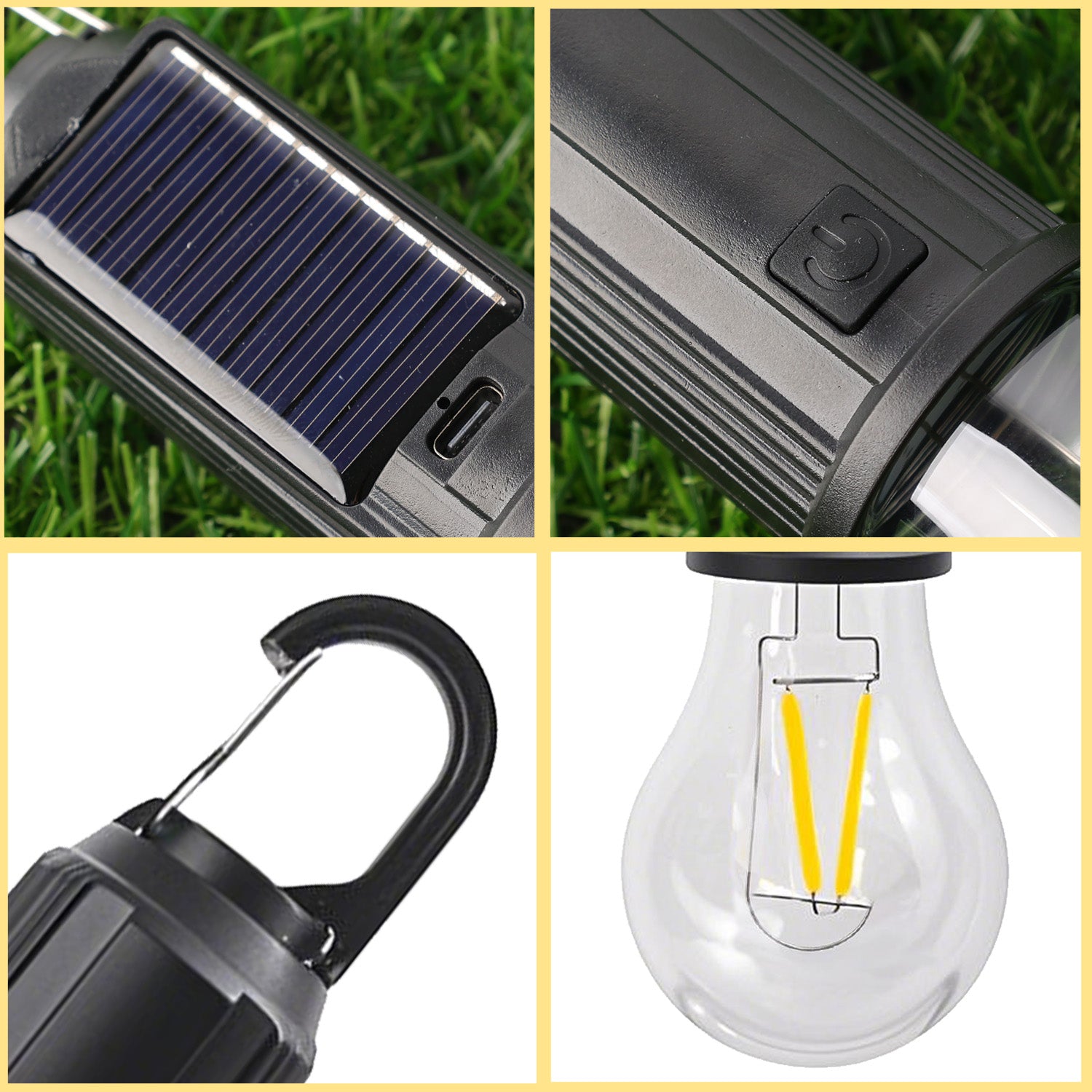 Parts Details Of Camping Lamp.