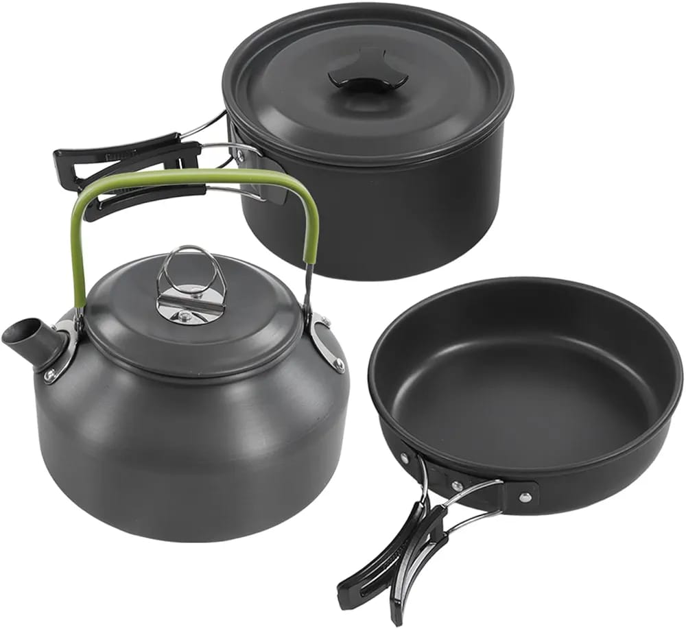 Camping Outdoor Cookware Set.