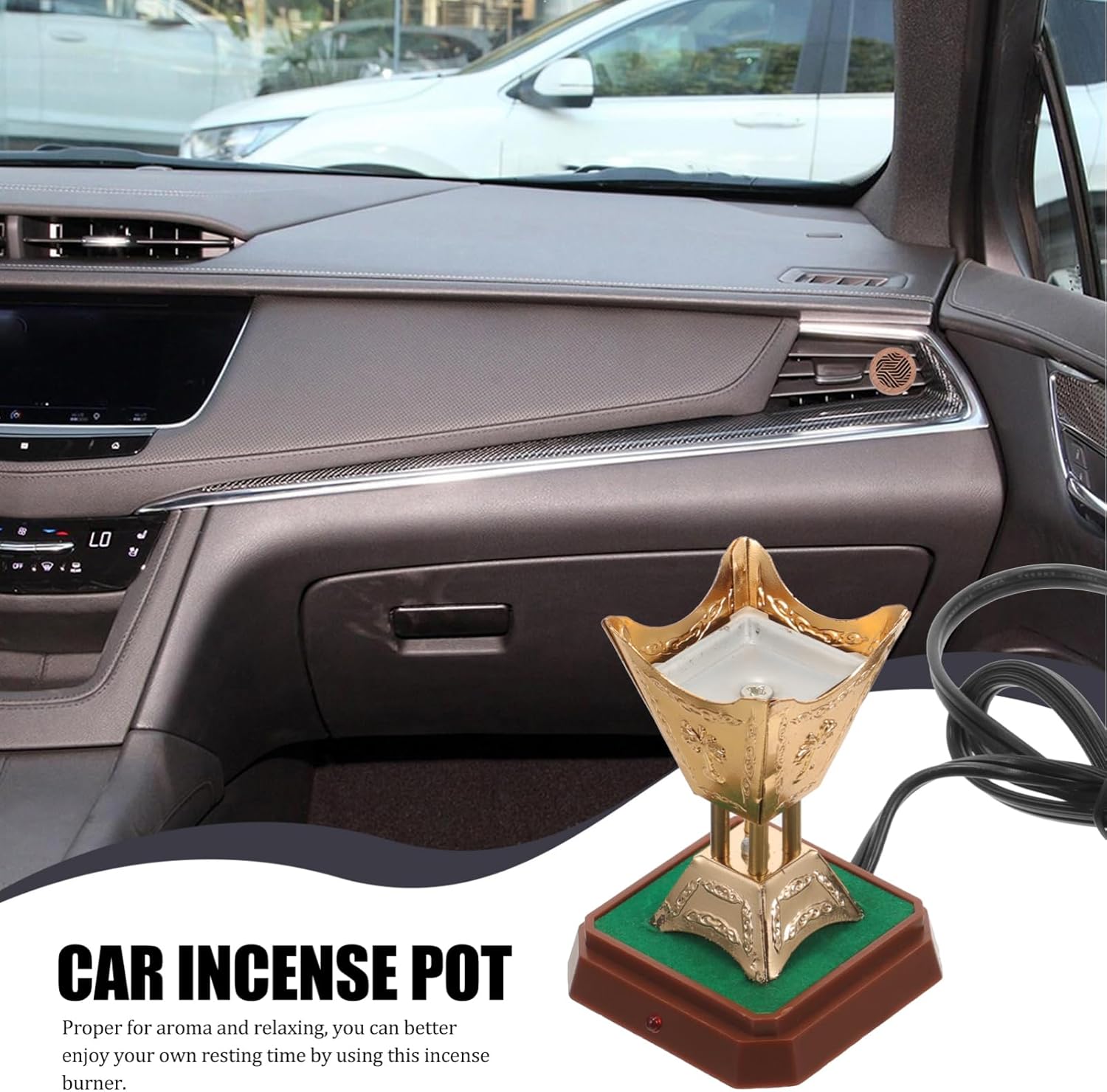 A Car Incense Bukhoor Burner.