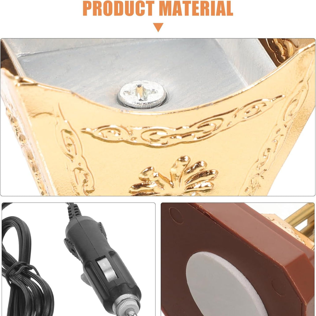 Car Incense Bukhoor Burner, Aroma Diffuser, Plug-in Oud Holder Burner for Car Car Incense Bukhoor Burner, Aroma Diffuser, Plug-in Oud Holder Burner for Car