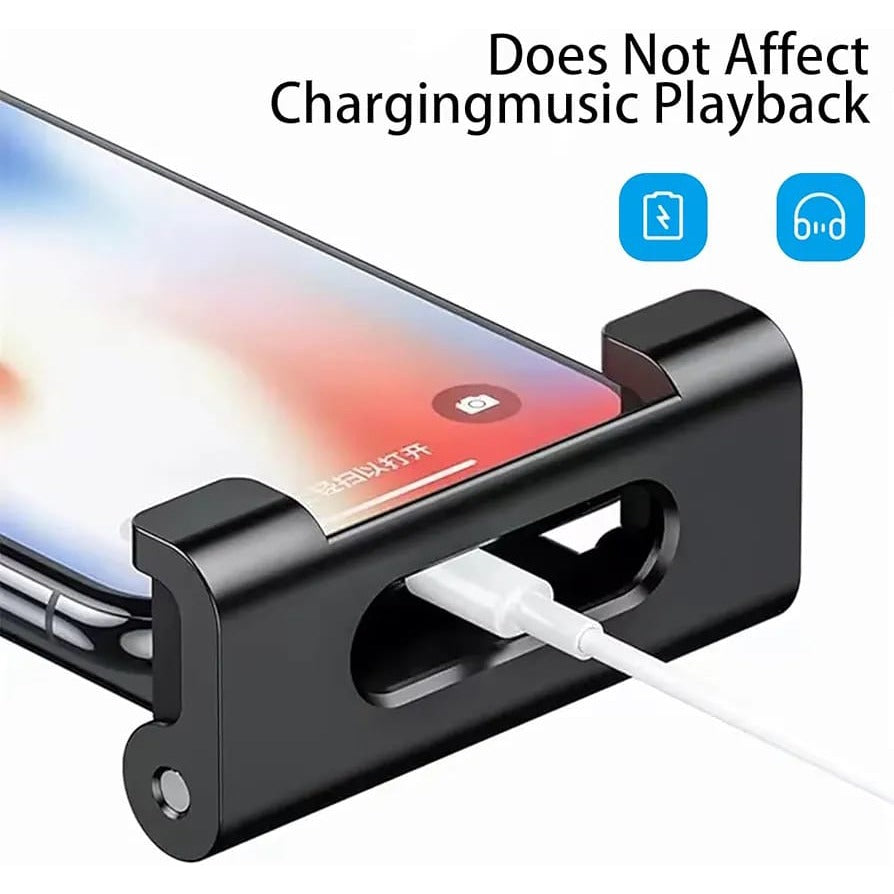 Charging Port Of A Car Mobile Phone Tablet Holder Stand.