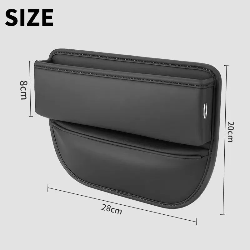 Car Seat Gap Storage Box Organizer  with its size