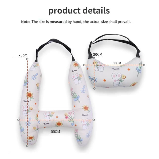 Car Seat Travel Pillow with its size