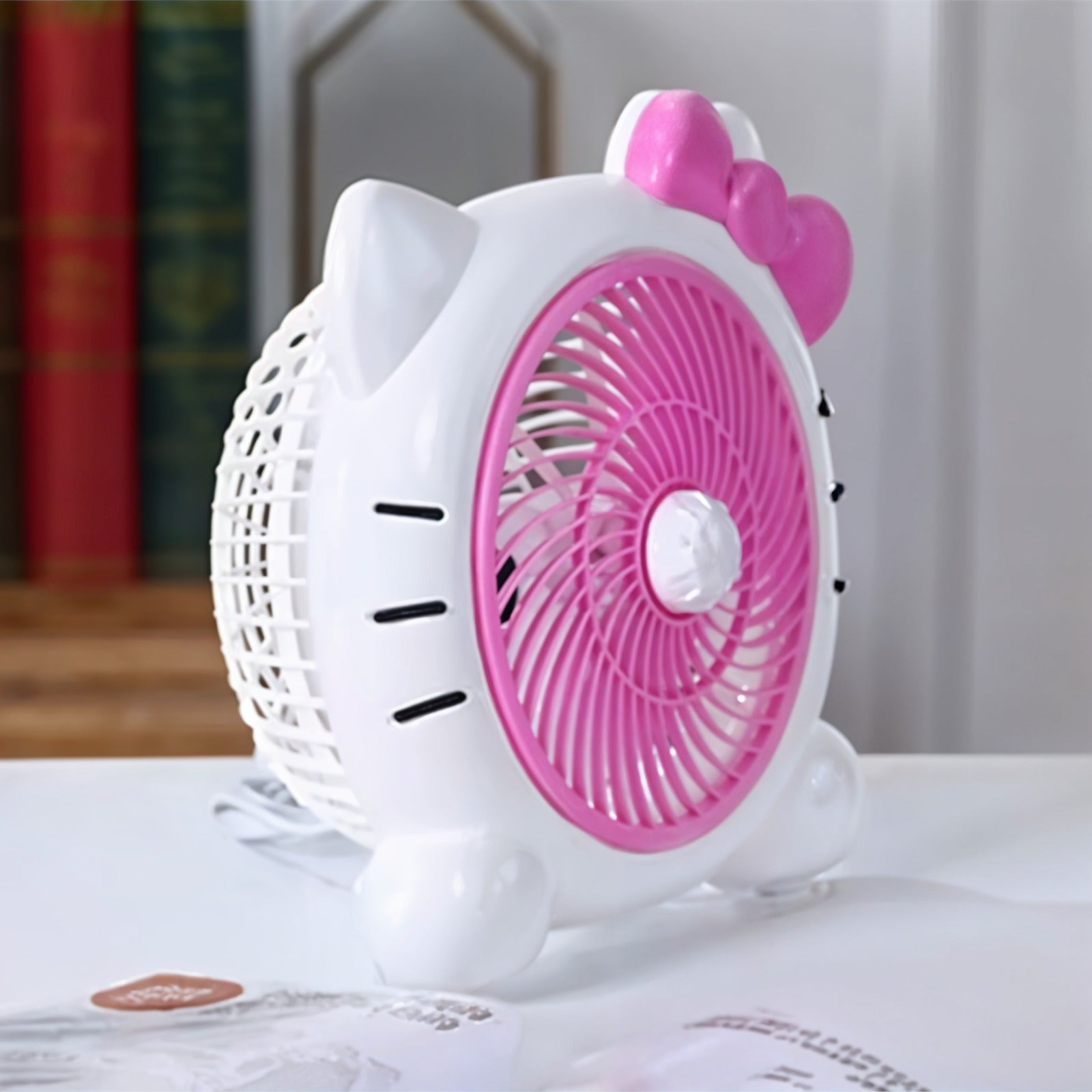  Cartoon Mini Desk Personal Fan.