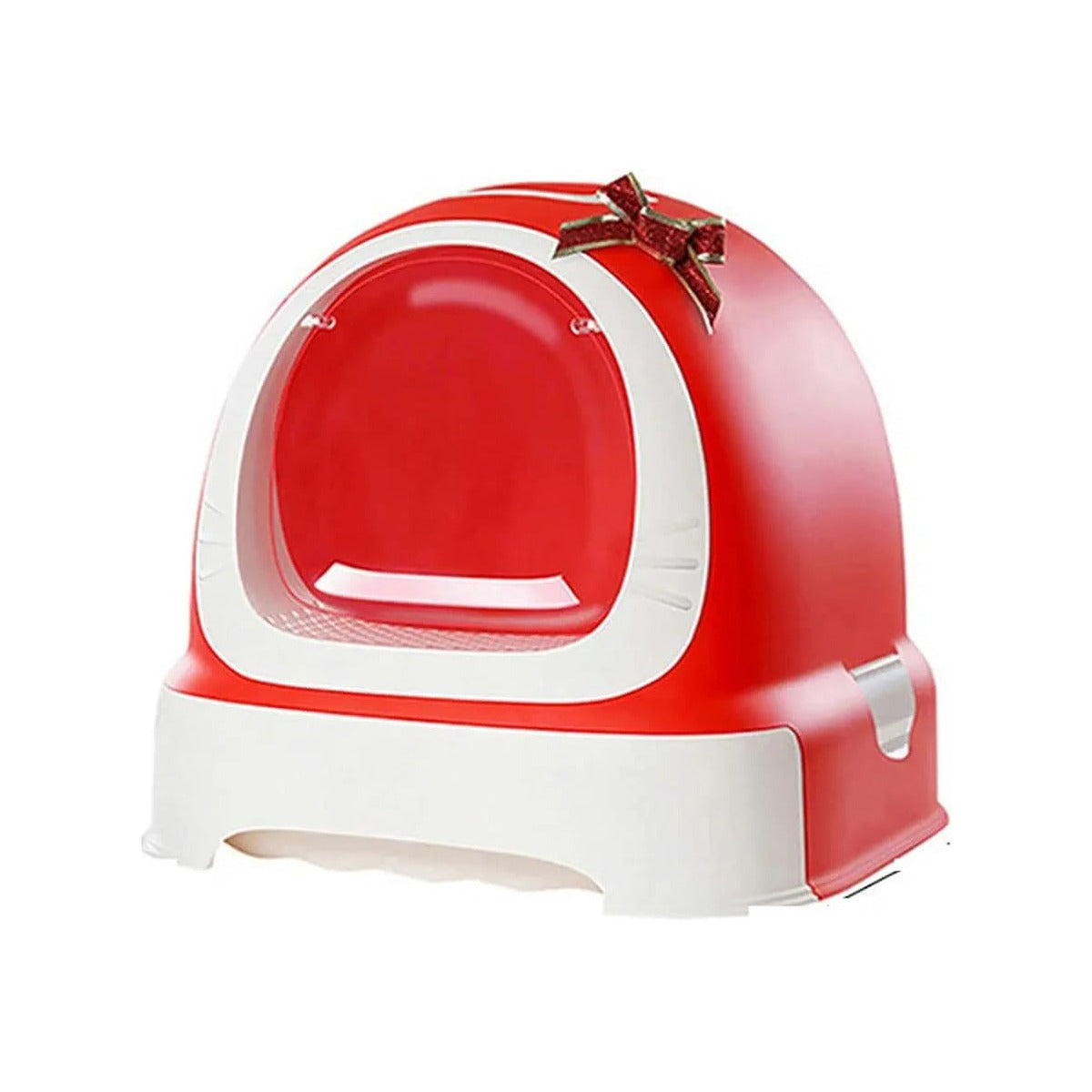 Dark Pink Cat Litter Box.