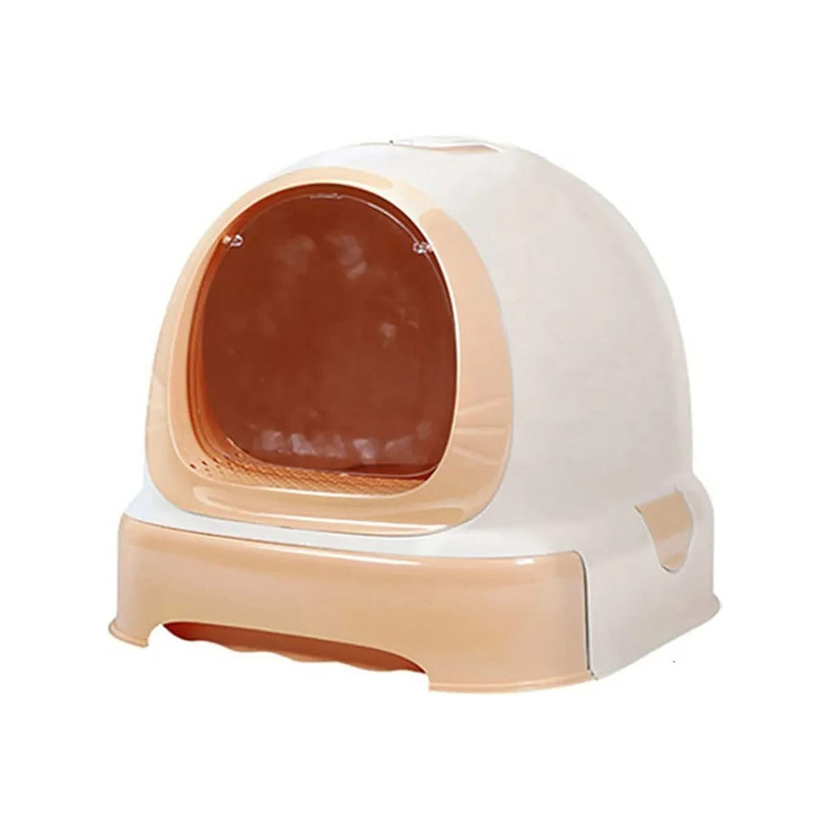 Orange Cat Litter Box.