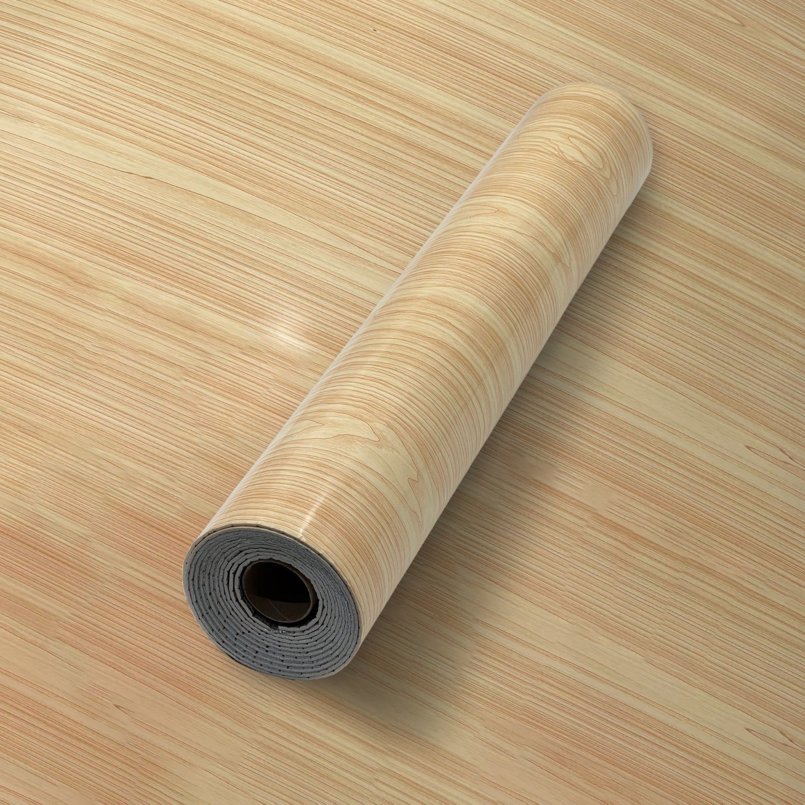 Self Adhesive Wood Grain Peel and Stick Ceramic Tile Wallpaper Sticker.