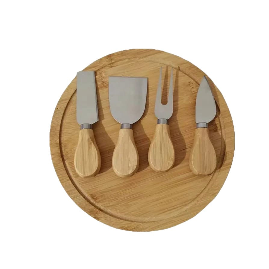 Cheese Board Platter and Knife Set.