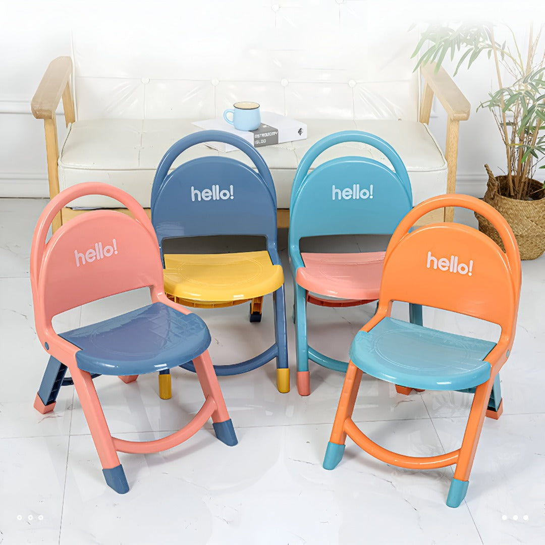 Different Variants Of Child Folding Chair.
