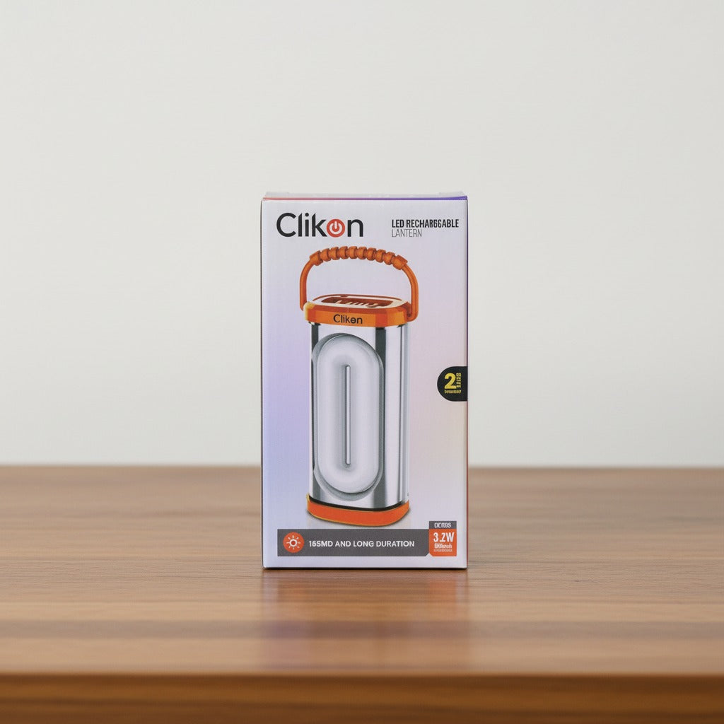 Pack of Clikon LED Rechargeable Lantern.