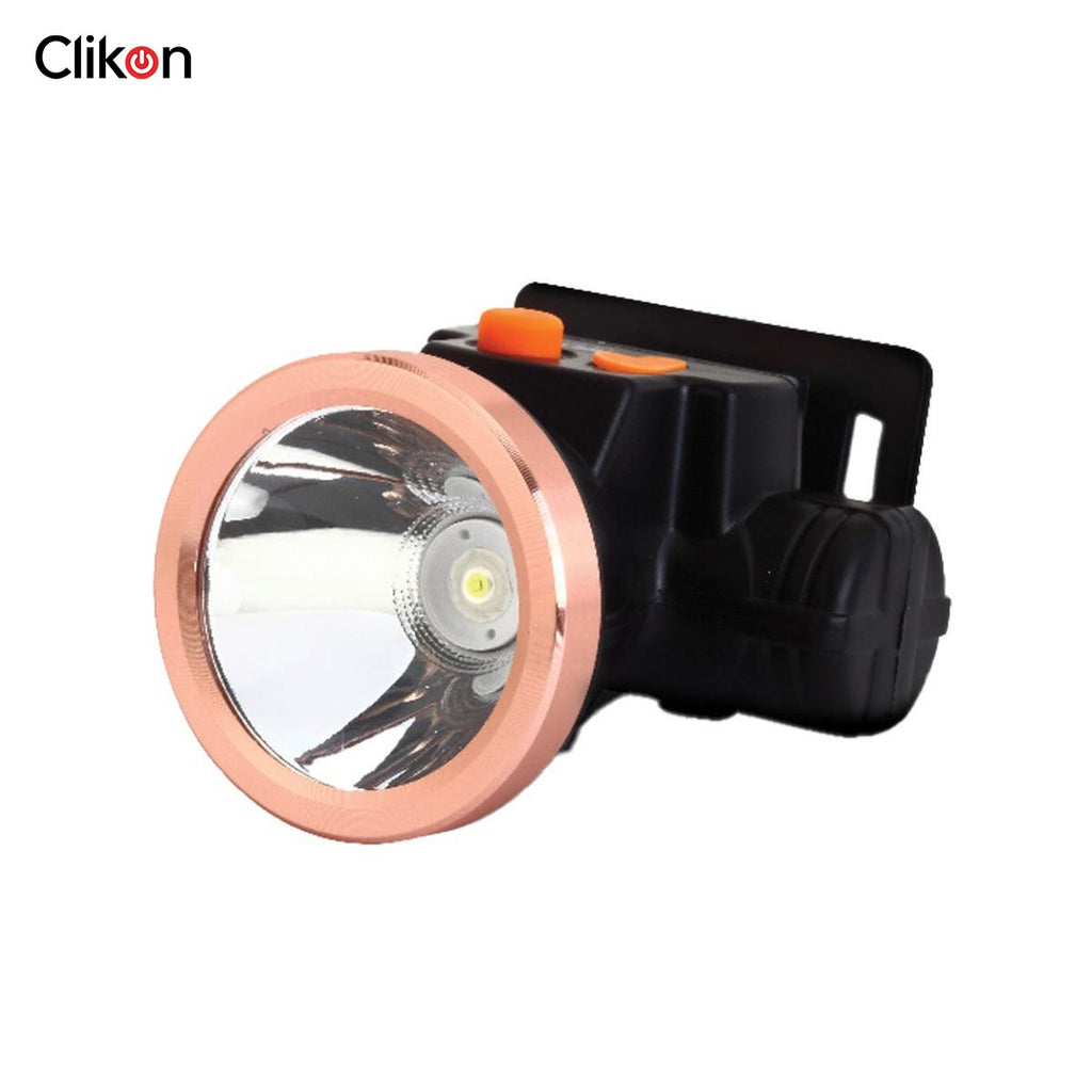 Clikon Rechargeable LED Head Lamp, 3W Headlight - CK7038 Clikon Rechargeable LED Head Lamp, 3W Headlight - CK7038