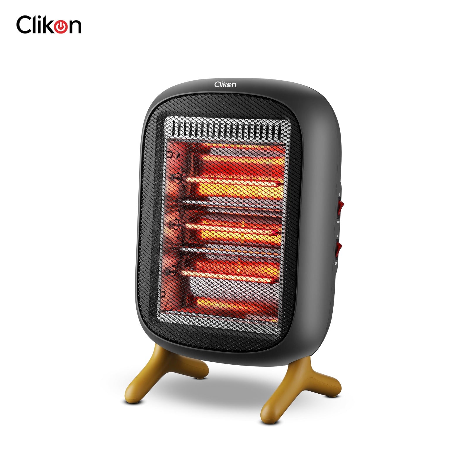 Clikon Red Tube Halogen Heater 1200W.
