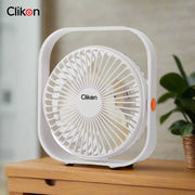 Clikon Stormy Wind 6 Inch Portable Rechargeable Fan.