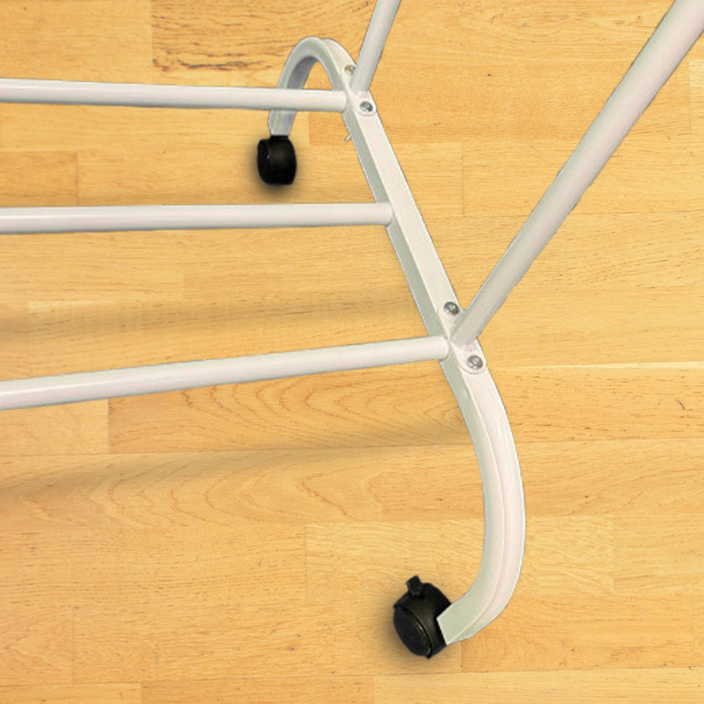 Cloth Organizer Stand, Double Rail Garment Display Rack Cloth Organizer Stand, Double Rail Garment Display Rack