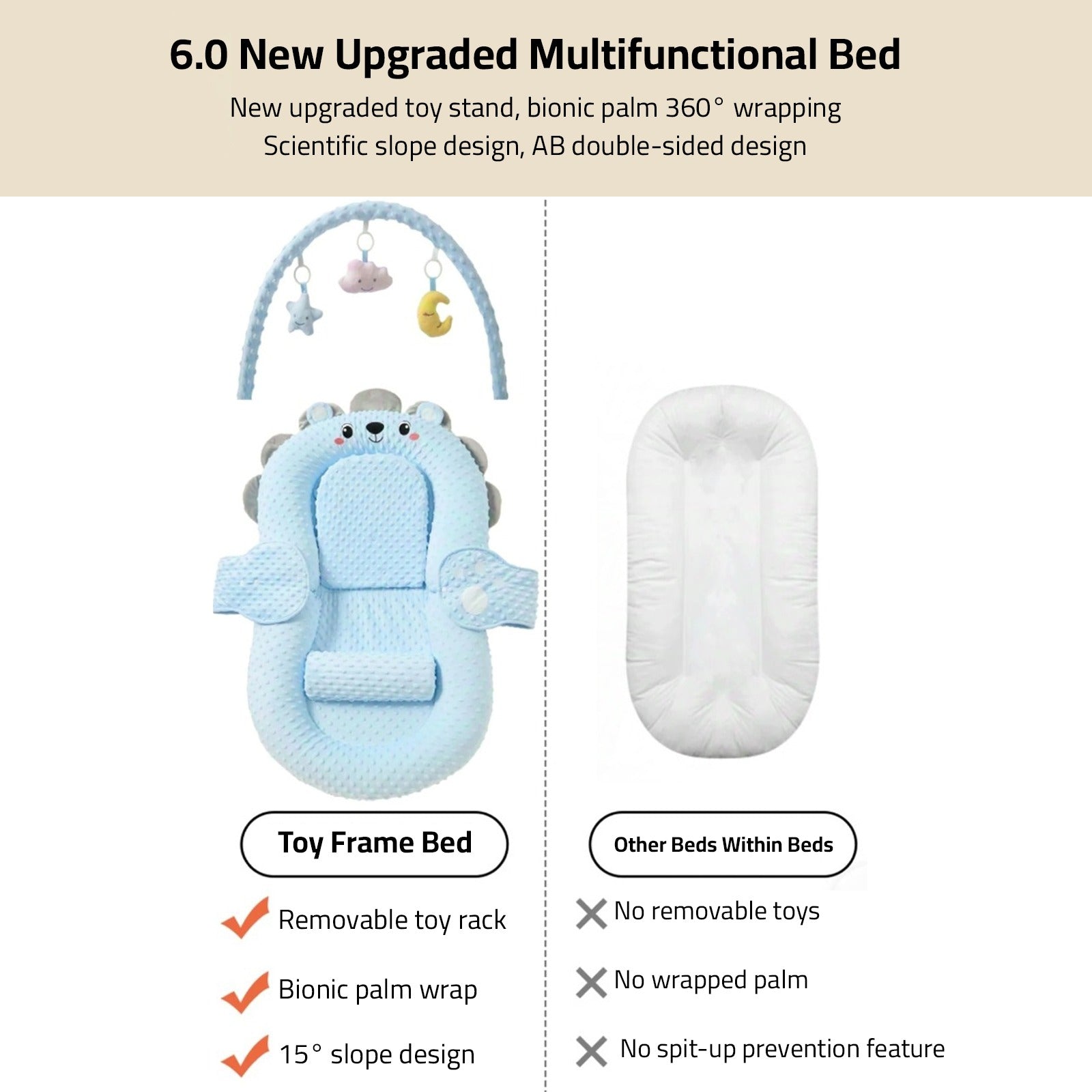 Comfortable Baby Nest Bed.