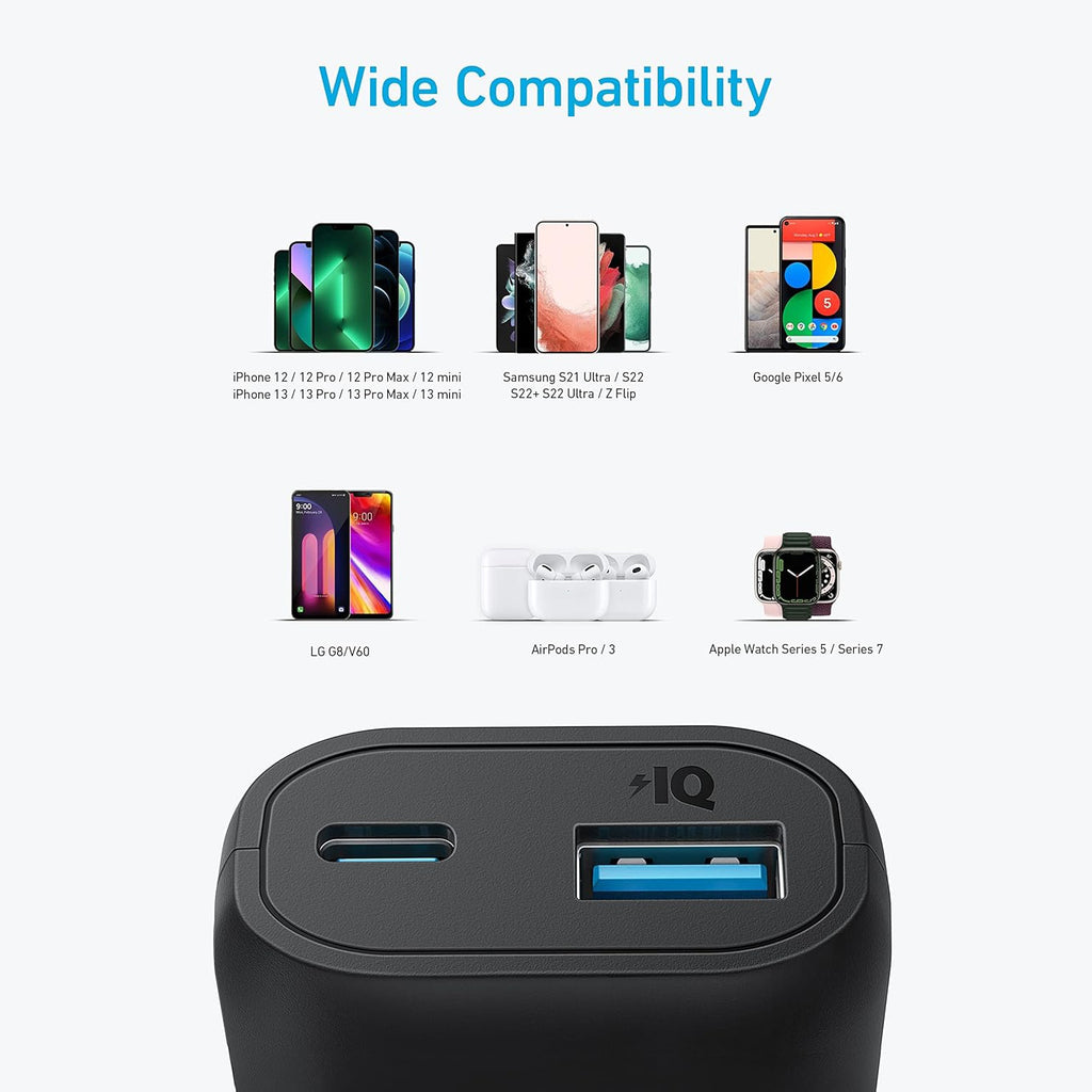 Anker 321 Power Bank (PowerCore 5K), Pocket Sized and Travel Ready Power Bank Series 3 - A1112H11