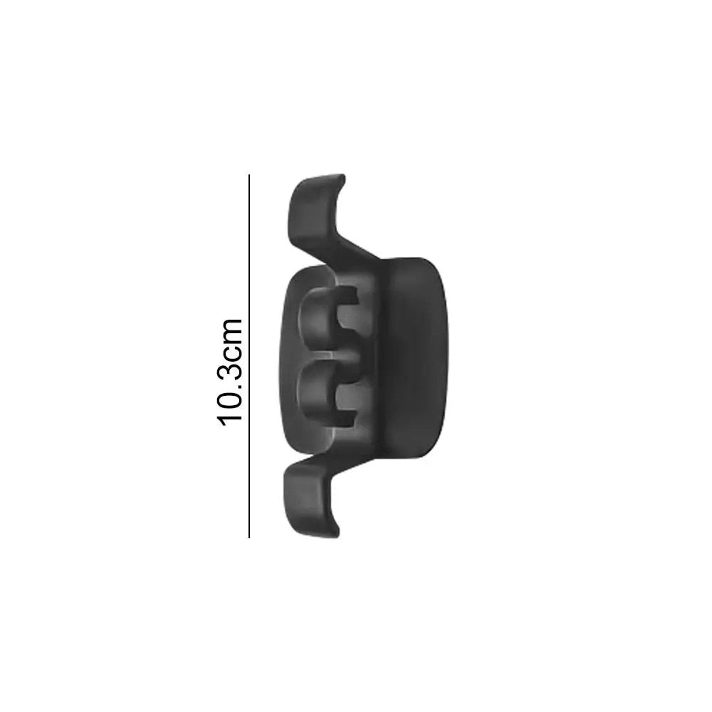 Cord Holder Clips with measurement label on a white background